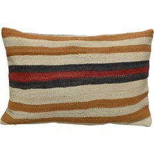 Kilim Antik El Dokuma Dekoratif Kilim Kırlent Yastık Kılıfı 1403 - Yeni - Çok Renkli