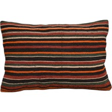 Kilim Antik El Dokuma Dekoratif Kilim Kırlent Yastık Kılıfı 1389 - Yeni - Çok Renkli