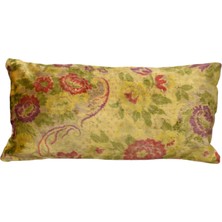 Kilim Antik Kadife Dekoratif Lumbar Kilim Kırlent Yastık Kılıfı 1349 - Yeni - Çok Renkli