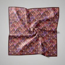 Piramit Naturel Eşarp | Yelpaze