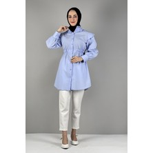 Moda Çizgi Desenli Tunik