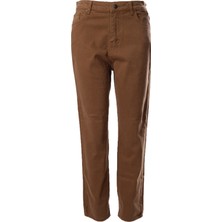 Faik Sönmez Kadın Regular Fit Normal Bel Dokuma Kumaş 5 Cep Pantolon