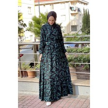 Moda Çizgi Tesettür Elbise