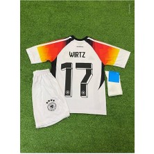 Alaturka Mix Almanya Euro 2024 Yeni Sezon Florian Wirtz Çocuk Forması Beyaz