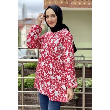 Moda Çizgi Desenli Tunik