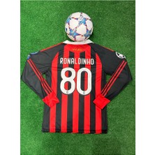 Alaturka Mix Ac Milan 09/10 Ronaldınho #80 Iç Saha Forması