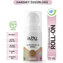 Ter Önleyici Roll-On Kadın 75ML.INVISIBLE (Leke Karşıtı)