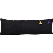 Kilim Antik El Dokuma Dekoratif Lumbar Kilim Kırlent Yastık Kılıfı 1414 - Yeni - Çok Renkli