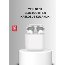 Nilavia Dokunmatik Kontrollü 2. Nesil Bluetooth 5.0 Uzun Pil Ömürlü Kulaklık - AL002A-61WN38