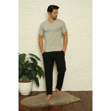 Moda Çizgi Erkek Pamuk Alt Eşofman 7006