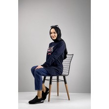 Moda Çizgi Desenli Tunik