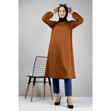 Moda Çizgi Desenli Tunik