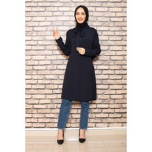 Moda Çizgi Desenli Tunik