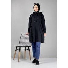 Moda Çizgi Desenli Tunik