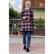 Moda Çizgi Desenli Tunik