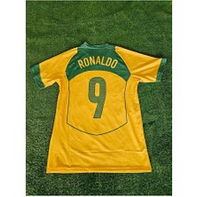 Alaturka Mix Brezilya 1998 Dünya Kupası Finali Profesyonel Ithal Kalite Ronaldo Iç Saha Retro Forması