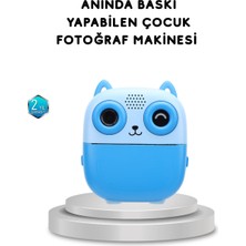 Nilavia 48MP Termal Baskılı Çocuk Dijital Kamera 1080P Video 2.4'' Ekran 6x Zoom - AL002A-61UOR1