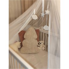 Puff Table Peluş Çam Ağacı Yastık Dekoratif Kırlent Iç Dolgulu Teddy Kumaş Büyük Boy