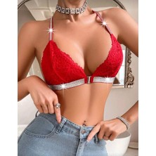 Zined Parlak Önden Klipsli Sütyen