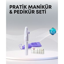 Nilavia Profesyonel Tırnak Matkap Seti – Ayarlanabilir Hız Düşük Gürültü ve Kompak - AL002A-61TCI