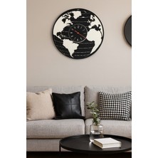 Temalı 6 mm Mdf Duvar Saati Modern Tasarım