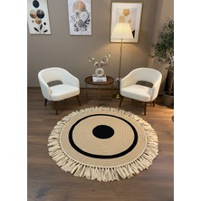 Rose'n Home JÜT-999 Elde Dokuma Doğal Jüt Hasır Halı