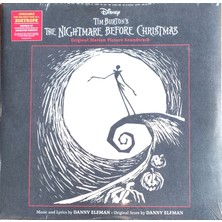 Universal The Nightmare Before Christmas  Soundtrack Plak ( Zoetrope, Picture, 2 Lp)