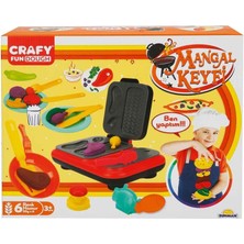 Osense  2052 Crafy Mangal Keyfi Oyun Hamuru Seti 300 G 22 Parça