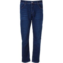 Trender Slim Koyu Mavi Erkek Jean Pantolon Tom Y381