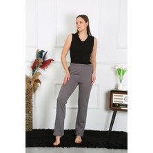 Moda Çizgi Kadın Pamuklu Tek Alt Pijama 27525