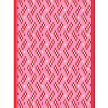 Ege Design Ipek Dokulu Fular Saten 70 x 70