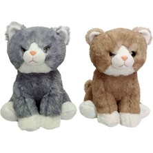PB31545-23 Peluş Oturan Kedi 23 cm