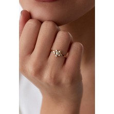 Oroline Kuyumculuk 8 Ayar Trend Altın Yüzük