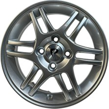 Bk Jant 4 Adet BK-5858 5.5*14 4*100 ET40 56.1 Sılver Jant (Takım)