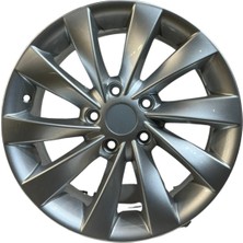 Km Jant 4 Adet W016 6.5*16 5*112 ET40 57.1 Sılver Jant (Takım)
