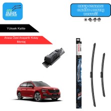 Skoda Kamiq Uyumlu 2020-2025 Bosch Aerotwin Araca Özel Ön Silecek Takımı 650-450MM