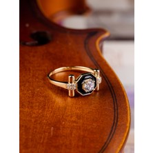 Oroline Kuyumculuk 8 Ayar Trend Altın Yüzük