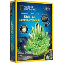 LaraTech NAT08002 National Geographic Parlayan Kristal Laboratuvarı -Tnggıdcrystal +8 Yaş