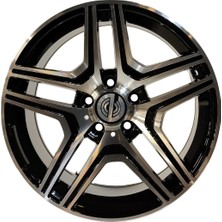 Expoler Jant 4 Adet EXP-HBC0029 8*17 5*112 ET35 66.6 Black Jant (Takım)