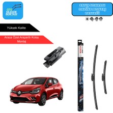Renault Clio4 Uyumlu 2012-2020 Bosch Aerotwin Araca Özel Ön Silecek Takımı 650-340MM