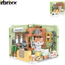 P885004 Panlos Kedi Odası 258 Parça Block Oyuncak