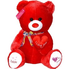 1030KR Selay, Yumoş Ayıcık Kırmızı 47CM