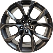 Bk Jant 4 Adet BK-5278 8*18 5*112 ET45 57,1 Gun Mack Jant (Takım)