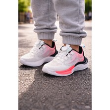 Minibonito Unisex Çocuk Spor Ayakkabı – Örgü Fileli, Otomatik Bağcıklı, Renk Geçişli Taban"