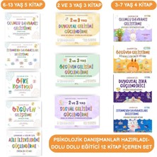 Kitza Yayınları 12 Kitap Içeren Duygusal-Sosyal-Özgüven-Davranış Gelişim Seti- Psikolojik Danışmanlar Hazırladı