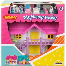 2080 Happy Family Villa Oyun Seti 18 Parça