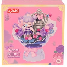 HK123 Jaki Çiçek Buketi 161 Parça Block Oyuncak