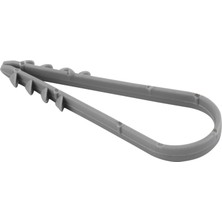 Mutlusan Kablo Kroşesi 8/28 Gri 1 Paket 500 Adet