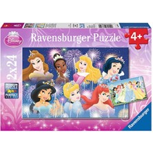 88720 Disney Prensesleri 2X24 Parça Ravensburger Puzzle