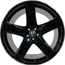 Bk Jant 2 Adet BK-5513 10*21 5*112 ET19 66.45 Black Mack Jant (Takım)
